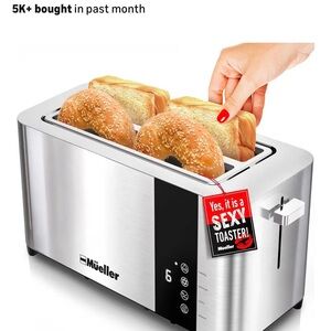 Mueller Stainless Steel Toaster